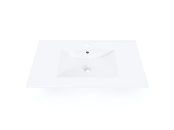 Halmar meble Duesa prato 80 kerámia mosdó - fehér Elemes fürdőszoba bútorok