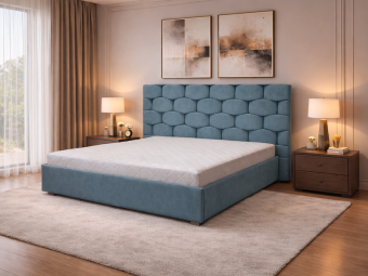 Alba design möbel Düne+1 sor magasítás 160 franciaágy keret - II. kat.	 Hálószoba