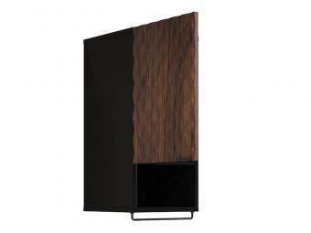 Helvetia meble Enzo 03 fali elem - fekete/catania Elemes fürdőszoba bútorok