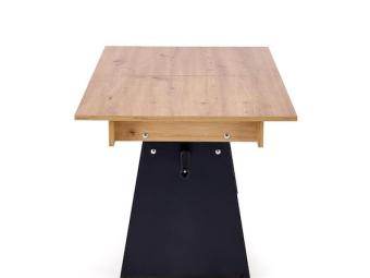 Halmar meble Erika dohányzóasztal étkezőasztal - fekete/artisan tölgy Nappali