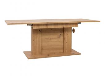 BRW Meble Frita dohányzóasztal étkezőasztal - artisan tölgy Nappali
