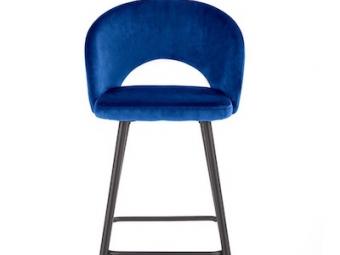 Halmar meble H-96 bárszék - fekete/bluvel 86 Étkező