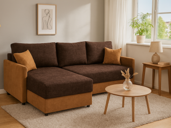 Sandra design Haga sarokgarnitúra - jobbos - F kat. Ülőgarnitúra