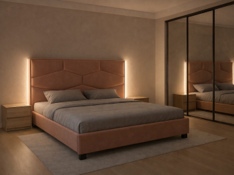 Alba design möbel Hexa 180 franciaágy keret - V. kat.	 Hálószoba