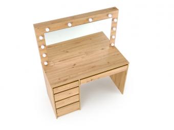 Halmar meble Hollywood XL fésülködőasztal - artisan tölgy Hálószoba