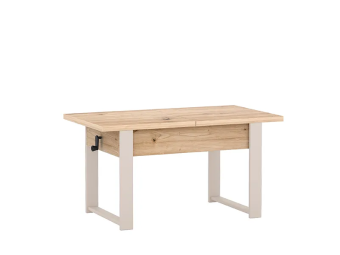 Jarstol meble Hugo dohányzóasztal étkezőasztal - kasmir/artisan tölgy Nappali