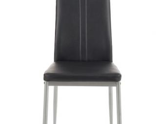 Halmar meble K-202 szék - aluminium/fekete Étkező
