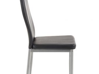 Halmar meble K-202 szék - aluminium/fekete Étkező