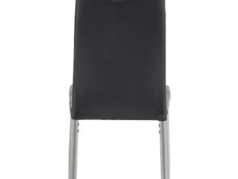 Halmar meble K-202 szék - aluminium/fekete Étkező