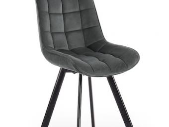 Halmar meble K-332 szék - fekete/bluvel 14 Étkező