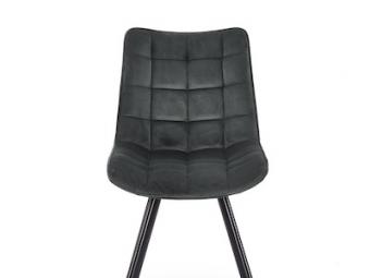 Halmar meble K-332 szék - fekete/bluvel 14 Étkező