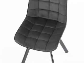 Halmar meble K-332 szék - fekete/bluvel 14 Étkező