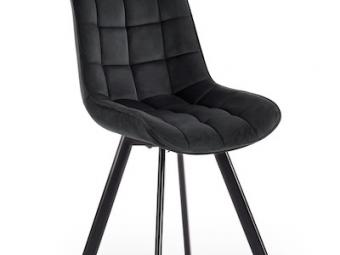 Halmar meble K-332 szék - fekete/bluvel 19 Étkező