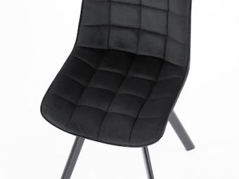Halmar meble K-332 szék - fekete/bluvel 19 Étkező