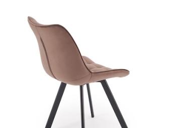Halmar meble K-332 szék - fekete/bluvel 38 Étkező
