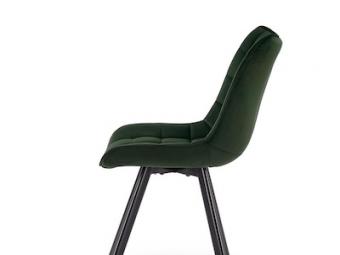 Halmar meble K-332 szék - fekete/bluvel 78 Étkező