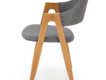 Halmar meble K-344 szék - méz tölgy/tap grau Étkező