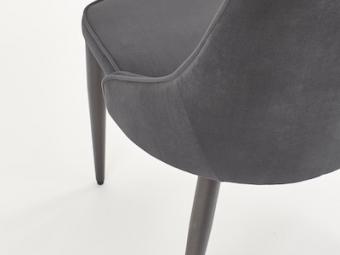 Halmar meble K-365 szék - fekete/bluvel 14 Étkező