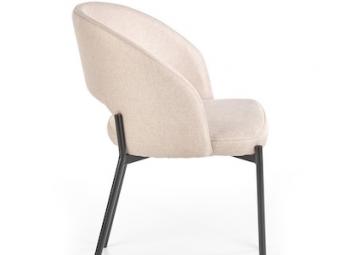Halmar meble K-373 szék - fekete/tap beige Étkező