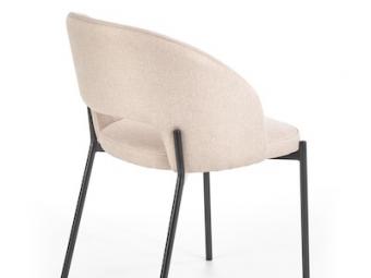 Halmar meble K-373 szék - fekete/tap beige Étkező