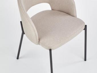 Halmar meble K-373 szék - fekete/tap beige Étkező