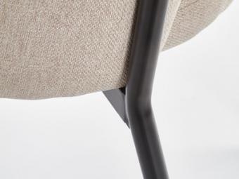 Halmar meble K-373 szék - fekete/tap beige Étkező