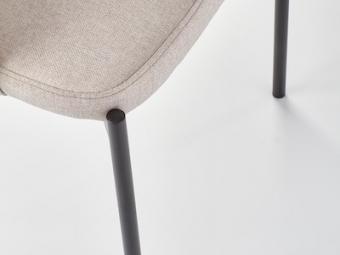 Halmar meble K-373 szék - fekete/tap beige Étkező