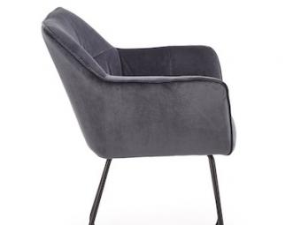 Halmar meble K-377 szék - fekete/bluvel 14 Étkező