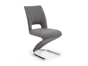Halmar meble K-441 szék - cróm/antik szürke/tap 202 Étkező