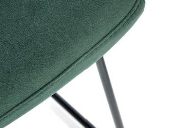 Halmar meble K-485 szék - fekete/bluvel 78 Étkező