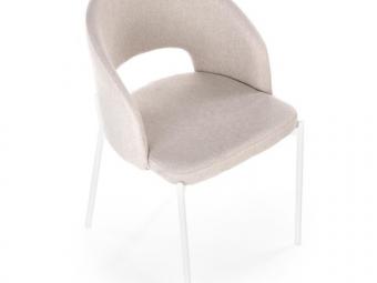 Halmar meble K-486 szék - fehér/tap creme Étkező