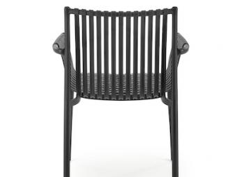 Halmar meble K-492 szék - fekete Kerti bútor