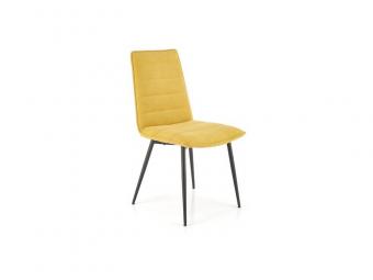 Halmar meble K-493 szék - fekete/tap yellow Étkező