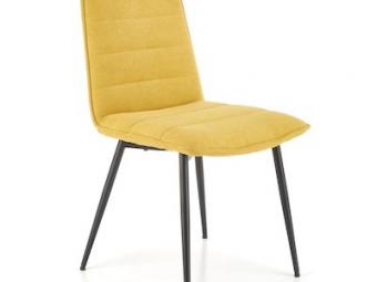 Halmar meble K-493 szék - fekete/tap yellow Étkező