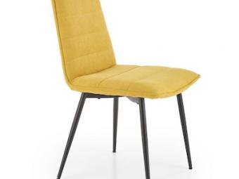 Halmar meble K-493 szék - fekete/tap yellow Étkező