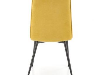 Halmar meble K-493 szék - fekete/tap yellow Étkező