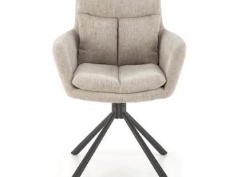 Halmar meble K-495 szék - fekete/tap beige Étkező
