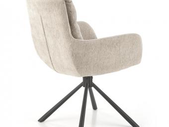 Halmar meble K-495 szék - fekete/tap beige Étkező