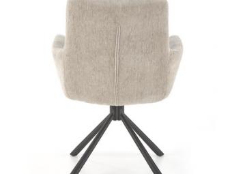 Halmar meble K-495 szék - fekete/tap beige Étkező