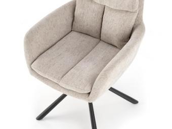 Halmar meble K-495 szék - fekete/tap beige Étkező