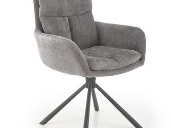 Halmar meble K-495 szék - fekete/tap grau Étkező