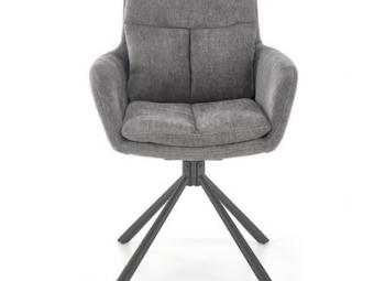 Halmar meble K-495 szék - fekete/tap grau Étkező