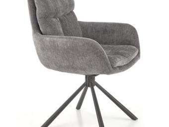 Halmar meble K-495 szék - fekete/tap grau Étkező