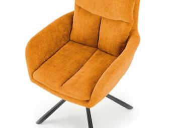 Halmar meble K-495 szék - fekete/tap mustard Étkező