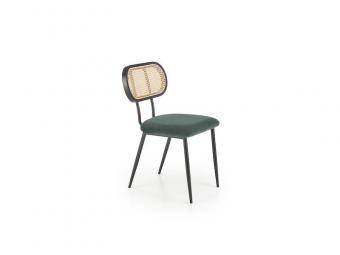 Halmar meble K-503 szék - fekete/bluvel 78/natur pp Étkező