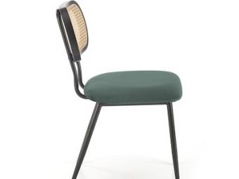 Halmar meble K-503 szék - fekete/bluvel 78/natur pp Étkező