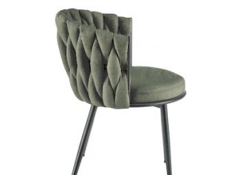 Halmar meble K-516 szék - fekete/tap olive Étkező