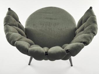 Halmar meble K-516 szék - fekete/tap olive Étkező