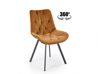 Halmar meble K-519 szék - fekete/bluvel 4215 Étkező