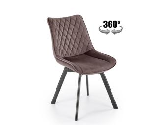 Halmar meble K-520 szék - fekete/bluvel 38 Étkező